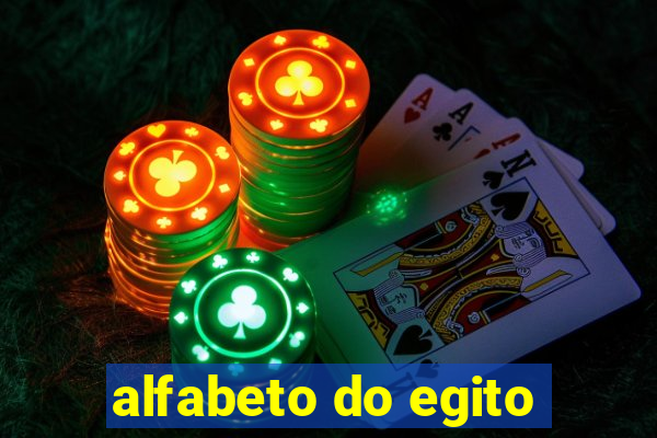 alfabeto do egito